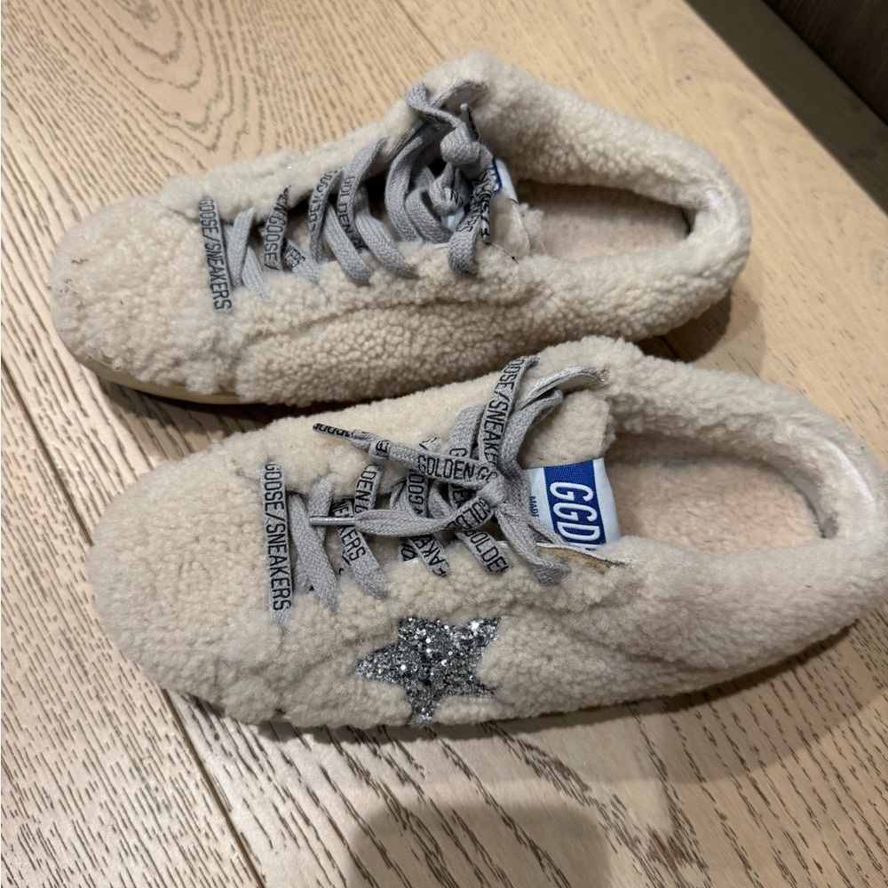 COPY - Golden Goose Super Star sabot shearling sneaker size 38